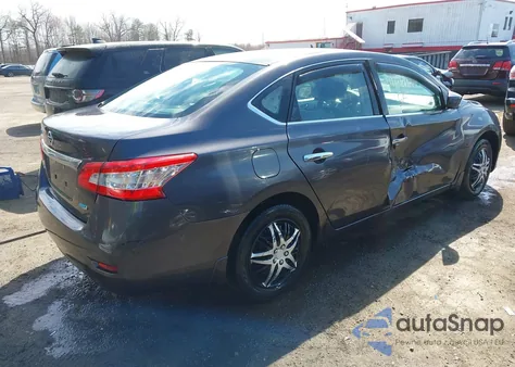 2014 Nissan Sentra S из США, поврежденный, VIN 3N1AB7AP8EL614794